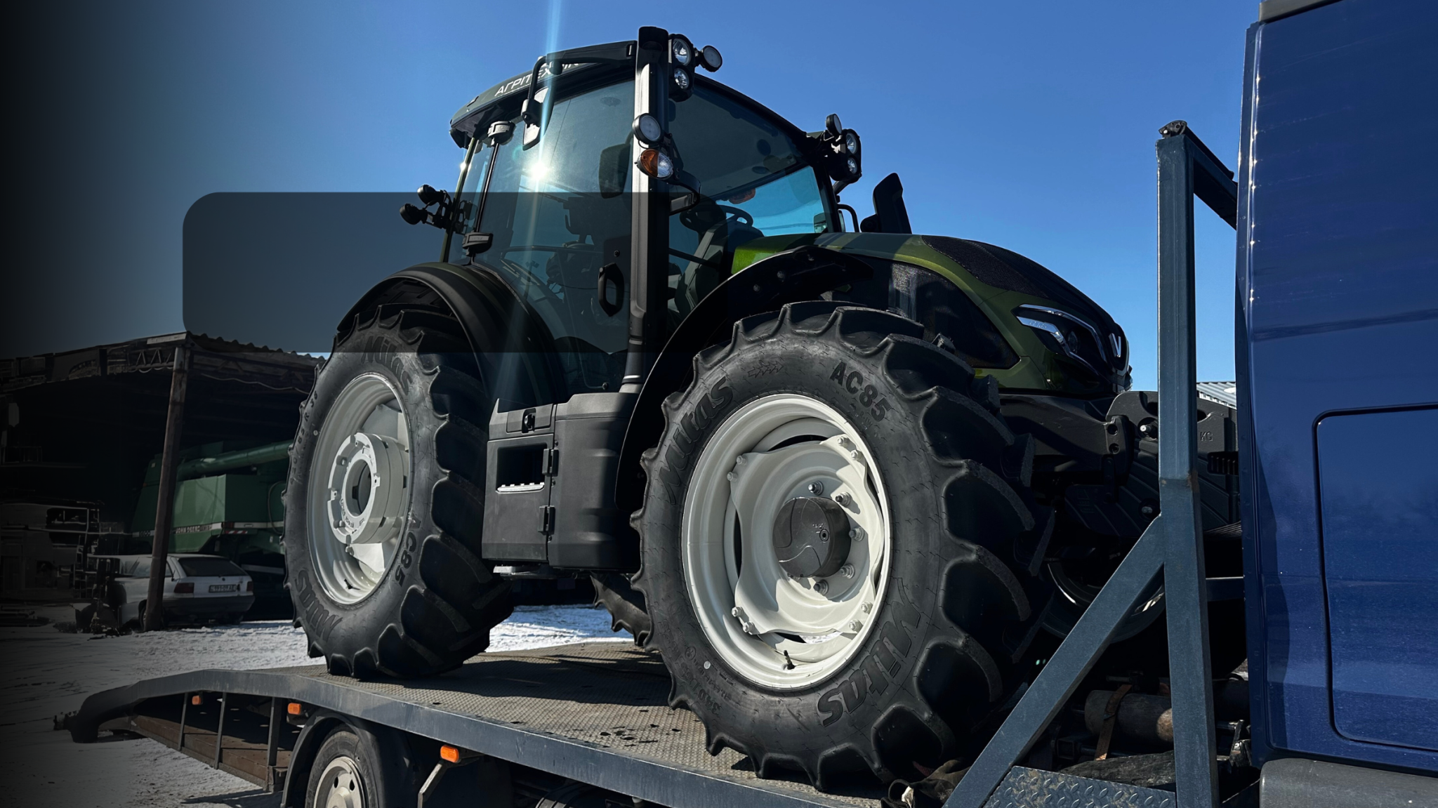 Первая отгрузка Valtra G135 Versu от АГРИТЕХНИК