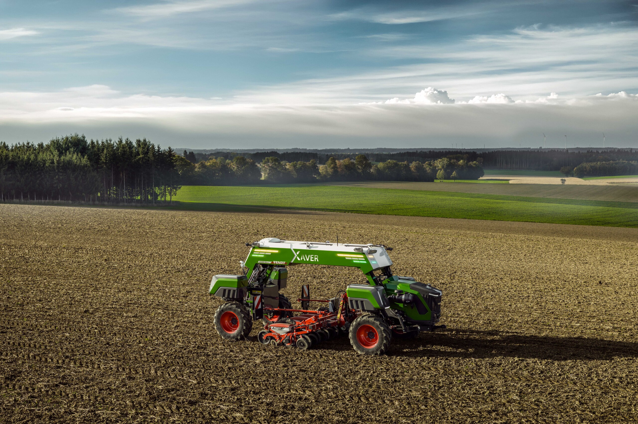 Автономна система Fendt Xaver GT: майбутнє точного землеробства